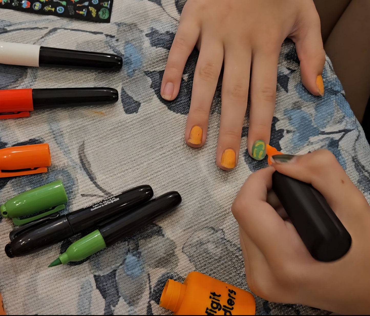 Digit Doodlers - Halloween Edition Kid-Safe Nail Art Markers